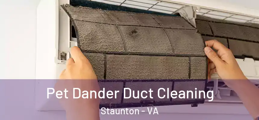  Pet Dander Duct Cleaning Staunton - VA